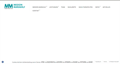 Desktop Screenshot of medizinmariahilf.at